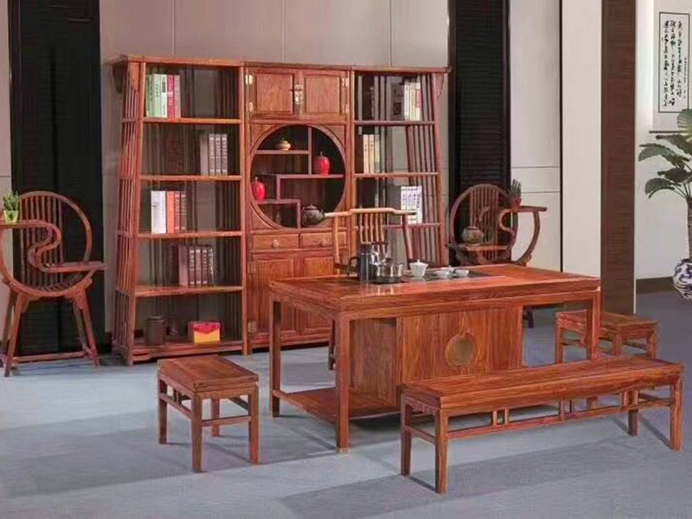 實(shí)木茶室家具 紅木茶桌椅子與刺猬紫檀茶臺(tái)價(jià)格解析